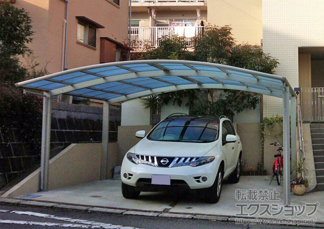 東京都町田市ののカーポート レイナツインポートグラン　積雪〜20cm対応 施工例