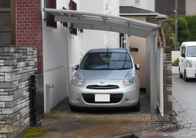 神奈川県茅ヶ崎市ののカーポート プレシオスポート 積雪〜20cm対応 施工例