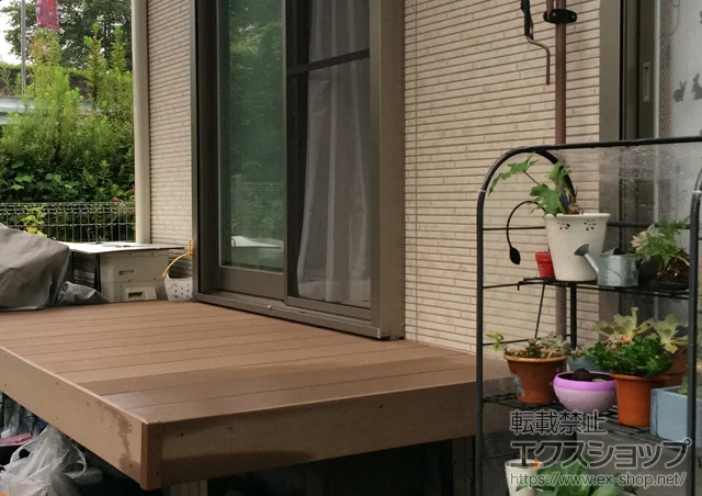 ���Ɍ��_�ˎs��LIXIL ���N�V���i�g�X�e���j�̃E�b�h�f�b�L ���X�g�X�e�[�W ���[�܂� �{�H��