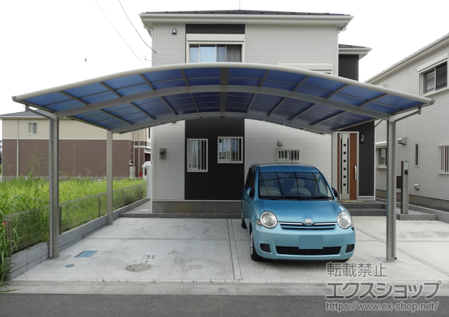 茨城県つくば市ののカーポート レイナツインポートグラン　積雪〜20cm対応 施工例