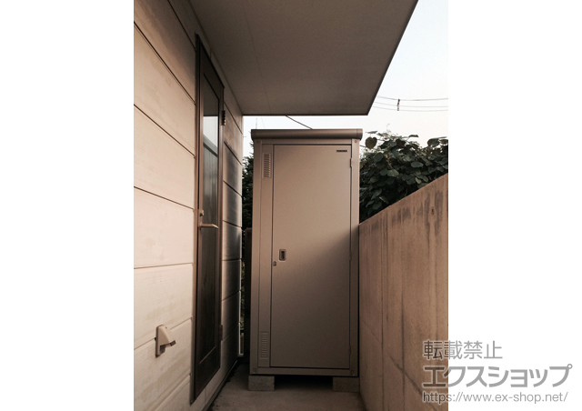 栃木県宇都宮市のの物置・屋外倉庫 エスモ 一般型 施工例