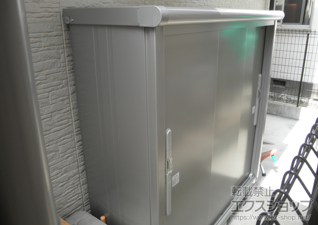 大阪府大阪市のの物置・屋外倉庫 エスモ 一般型 施工例