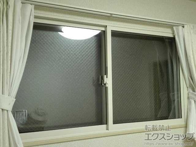 神奈川県相模原市のの二重窓（内窓） インプラス ダストバリア仕様 引違い窓 2枚建 施工例