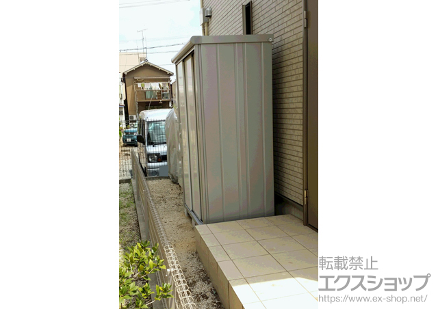 愛知県名古屋市のの物置・屋外倉庫 エスモ 一般型(SD-1307AGL) 施工例