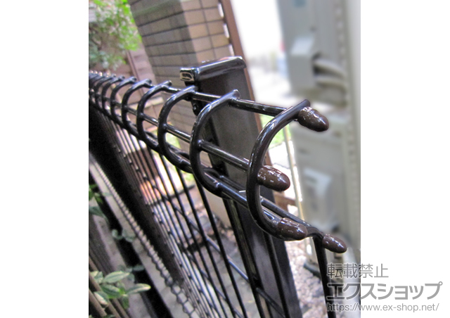 東京都調布市ののフェンス・柵 ハイグリッドフェンスN8型 フリーポールタイプ 施工例