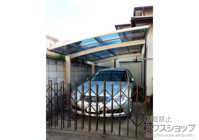 埼玉県さいたま市ののカーポート プレシオスポート 積雪〜20cm対応 施工例