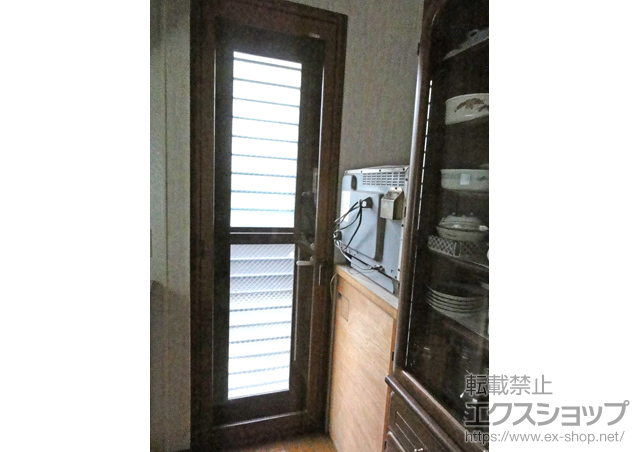 千葉県我孫子市のの二重窓（内窓） インプラス(ダストバリア)テラスドア(右吊元) 施工例