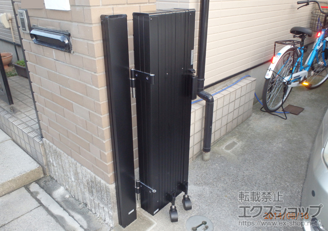 埼玉県春日部市ののカーゲート トリップゲート RA型 ノンレール 片開き 30S 施工例