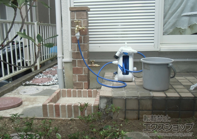 兵庫県神戸市のの立水栓・ガーデンシンク ネオキャスティ 施工例