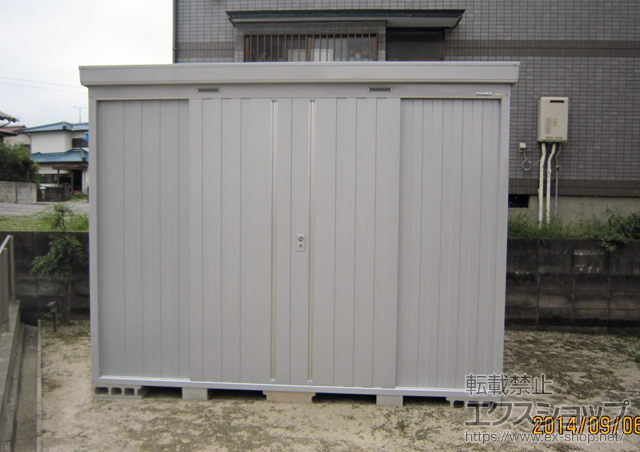 福岡県糟屋郡粕屋町のの物置・屋外倉庫 ネクスタ ハイルーフ 一般型(NXN-65H FS ) 施工例