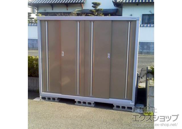 香川県高松市のの物置・屋外倉庫 シンプリー 一般型(MJN-195D MB) 施工例