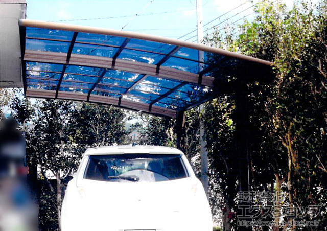 栃木県鹿沼市ののカーポート レイナポートグラン　積雪〜20cm対応 施工例