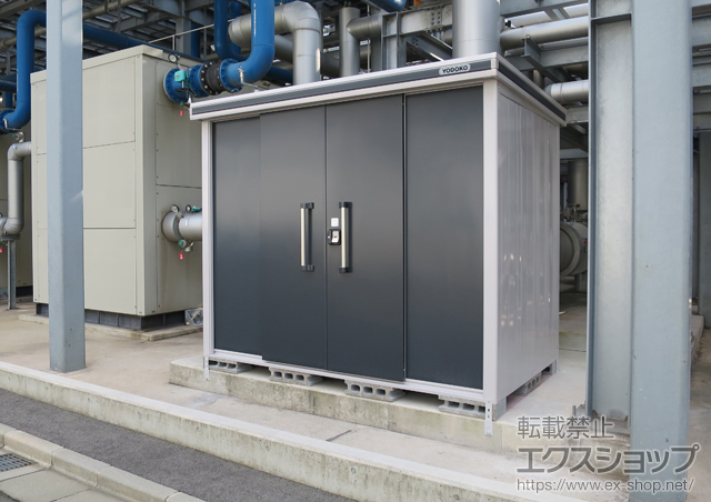 広島県東広島市のの物置・屋外倉庫 エルモ 一般型(LMD-2515 SM ) 施工例