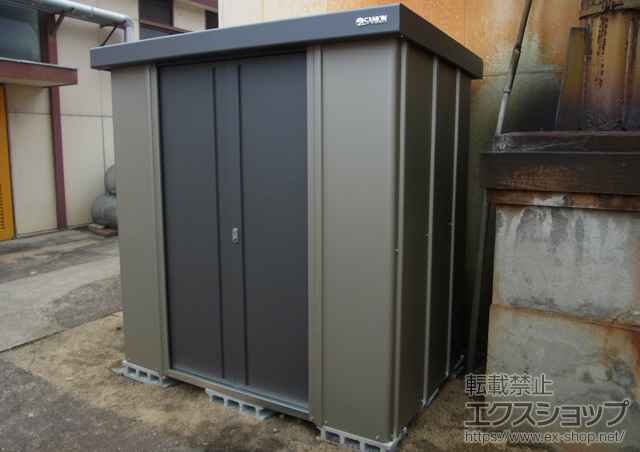 岡山県浅口郡里庄町のの物置・屋外倉庫 エスケーセブン一般型（SK7-70） 施工例