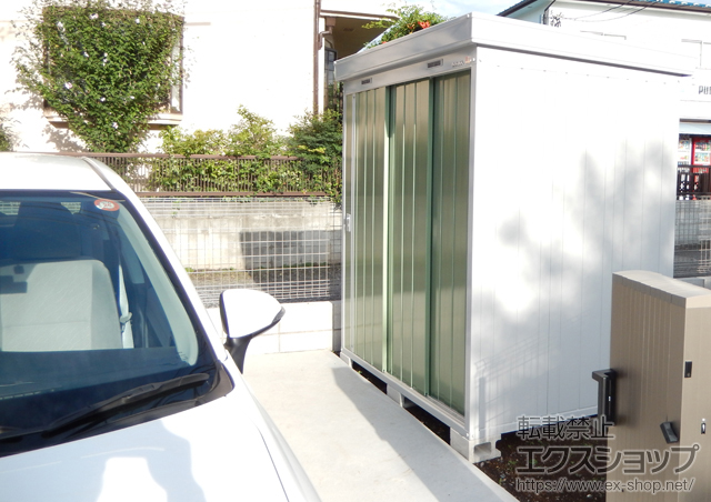 東京都東久留米市のの物置・屋外倉庫 ネクスタ 一般型(NXN-25S) 施工例
