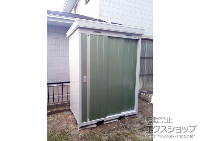 福岡県北九州市のの物置・屋外倉庫 ネクスタ 一般型(NXN-15S OG ) 施工例