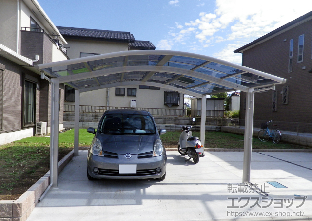 埼玉県川越市ののカーポート レイナツインポートグラン　積雪〜20cm対応 施工例