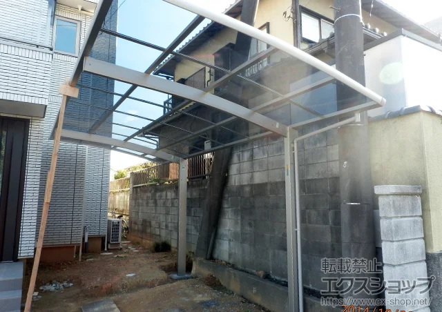 ��ʌ����Ԏs��YKKAP�̃J�[�|�[�g ���C�i�|�[�g�O�����@�ϐ�`20cm�Ή� �{�H��