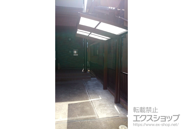 静岡県浜松市ののサイクルポート・駐輪場 プレシオスポート ミニ 積雪〜20cm対応 施工例