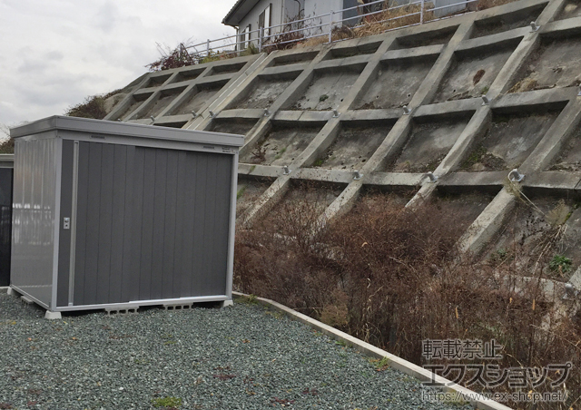 岩手県花巻市のの物置・屋外倉庫 ネクスタ 一般型(NXN-40S) 施工例