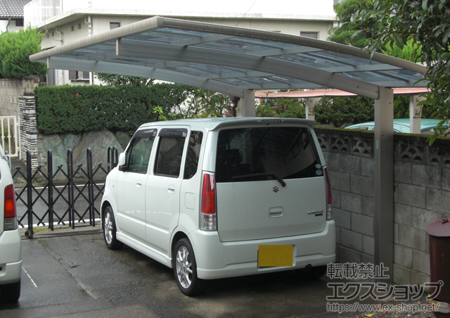 千葉県君津市ののカーポート プレシオスポート 積雪〜20cm対応 施工例