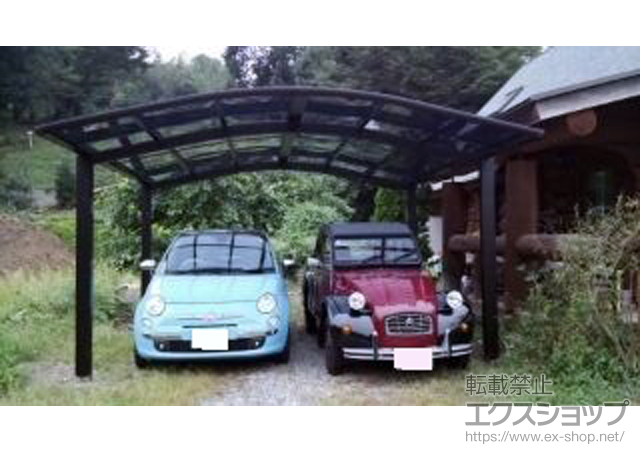 群馬県富岡市ののカーポート レイナツインポートグラン　積雪〜20cm対応 施工例