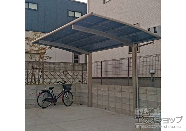 福岡県福岡市ののカーポート プレシオスポート 積雪〜20cm対応 施工例