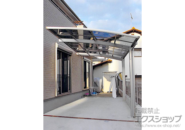 福岡県福岡市ののカーポート プレシオスポート 積雪〜20cm対応 施工例