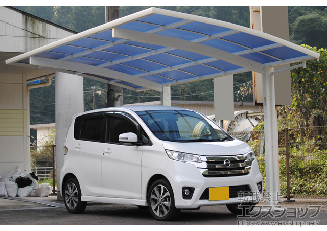 大分県日田市ののカーポート レイナポートグラン　積雪〜20cm対応 施工例