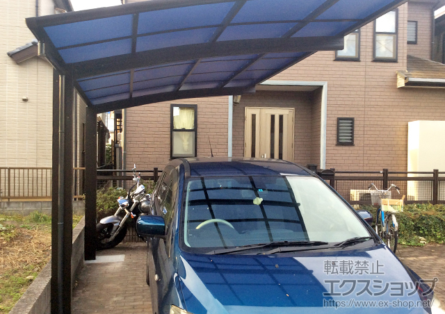 埼玉県さいたま市ののカーポート プレシオスポート 積雪〜20cm対応 施工例