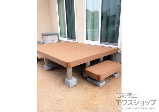 ���Ɍ��K�یS���q����YKKAP�̃E�b�h�f�b�L ���E�b�h�f�b�L 200�{�Ɨ��� ���E�b�h�X�e�b�v 2�^ �{�H��