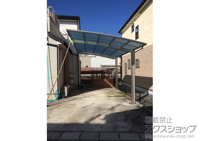 奈良県生駒市ののカーポート レイナポートグラン　積雪〜20cm対応 施工例