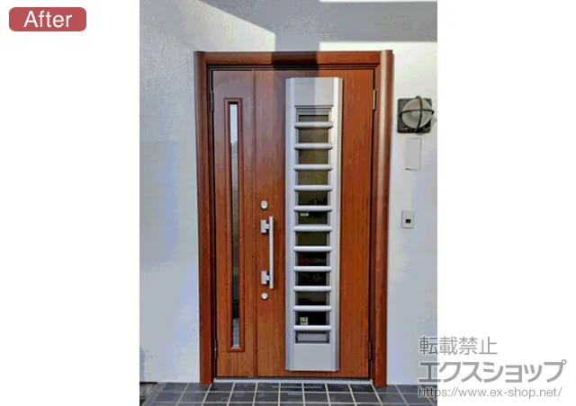 ���������킫�s��LIXIL ���N�V���i�g�X�e���j�̌��փh�A ���V�F���gK4�d�l 22�e�qR001�^�{���܂����ł��� �e�q�p(������) �{�H��