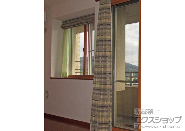 福岡県糸島市のの二重窓（内窓） インプラス(ダストバリア)引き違い窓2枚建て 施工例