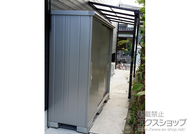 福岡県福岡市のの物置・屋外倉庫 エスモ 一般型(ESD-2107AGLSS) 施工例