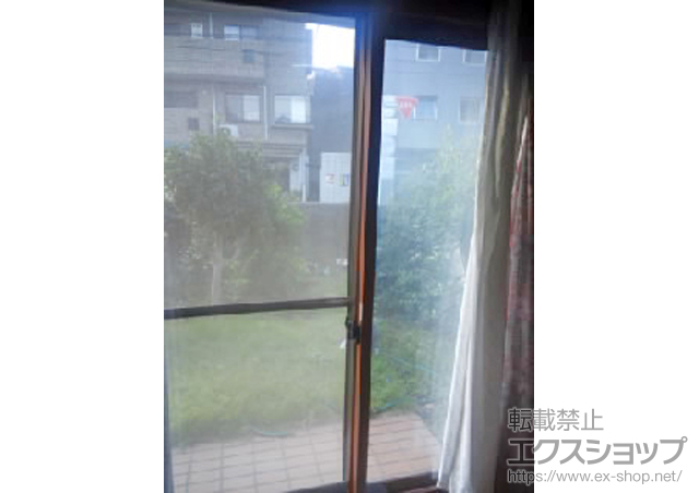 東京都世田谷区のの二重窓（内窓） インプラス(ダストバリア)引き違い窓2枚建て 施工例