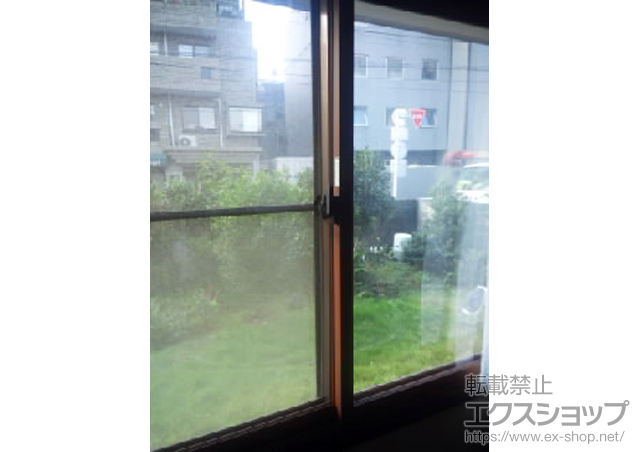 東京都世田谷区のの二重窓（内窓） インプラス(ダストバリア)引き違い窓2枚建て 施工例