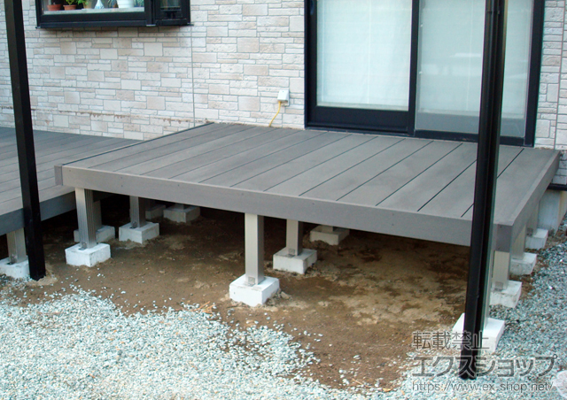 宮城県仙台市ののウッドデッキ リウッドデッキ 200 施工例