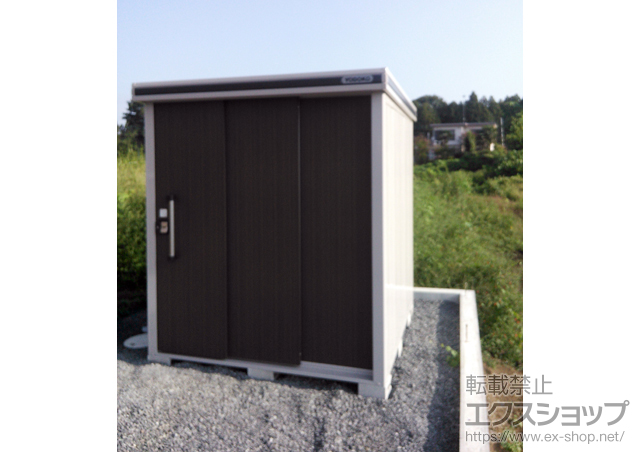 茨城県土浦市のの物置・屋外倉庫 エルモ 一般型 (LMD-1818) 施工例