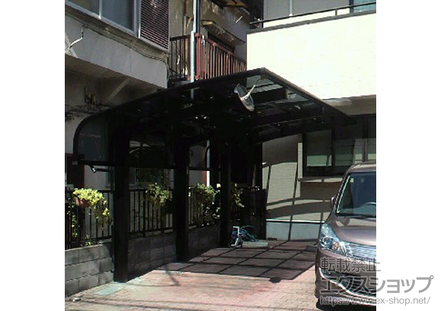 東京都世田谷区ののカーポート レイナキャップポートグラン50　積雪〜50cm対応 施工例