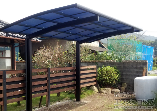 宮崎県都城市ののカーポート レイナポートグラン　積雪〜20cm対応 施工例