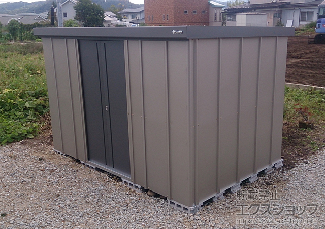 山形県米沢市のの物置・屋外倉庫 エスケーセブン SK7-180 多雪型 施工例