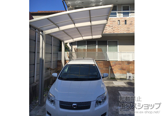 愛知県名古屋市ののカーポート プレシオスポート 積雪〜20cm対応 施工例