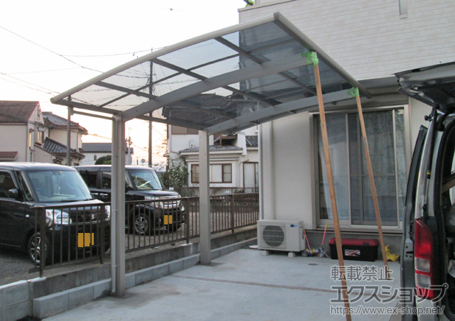 埼玉県入間市ののカーポート プレシオスポート 積雪〜20cm対応 施工例