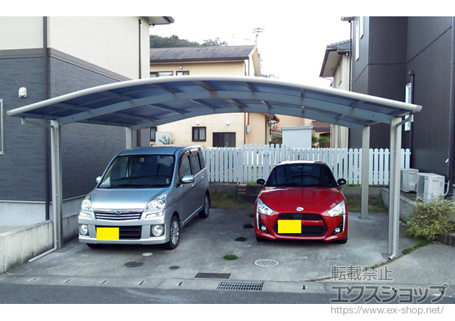 大分県大分市ののカーポート レイナツインポートグラン　積雪〜20cm対応 施工例