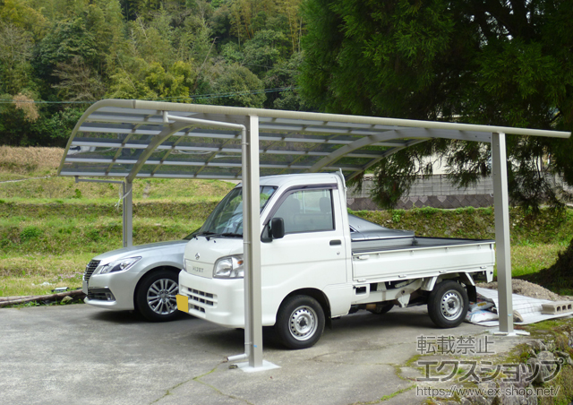 鹿児島県鹿児島市ののカーポート レイナツインポートグラン　積雪〜20cm対応 施工例