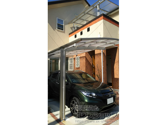 京都府木津川市ののカーポート プレシオスポート 積雪〜20cm対応 施工例