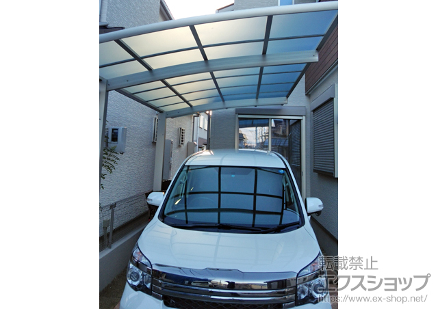 大阪府枚方市ののカーポート レイナポートグラン　積雪〜20cm対応 施工例