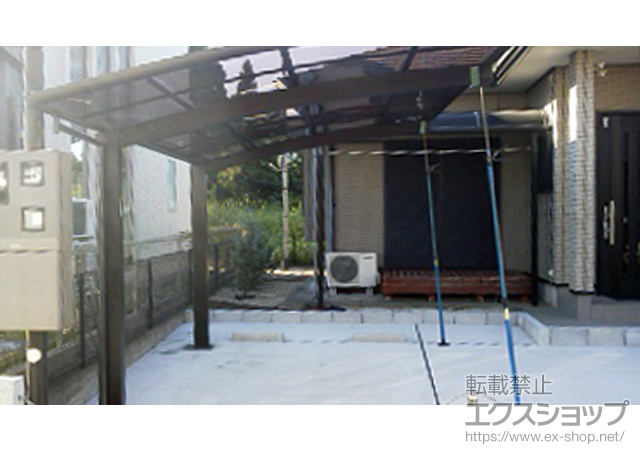 千葉県山武市ののカーポート レイナポートグラン　積雪〜20cm対応 施工例