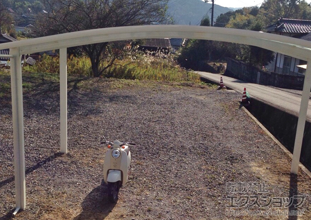 岡山県久米郡美咲町ののカーポート レイナツインポートグラン　積雪〜20cm対応 施工例